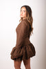 Espresso Drama Dress